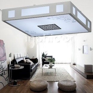 INPHIC-個性鋁材壓克力雕花吸頂燈具臥室燈客廳燈飾