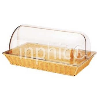 INPHIC-全翻蓋蛋糕麵包展示罩 展示盤 透明防塵罩