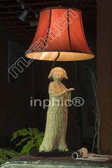 INPHIC-現代中式 燈具 新古典 復古 裝飾客廳書房 檯燈 侍女立俑