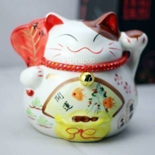 INPHIC-開運 大型招財貓 祝願貓 存錢罐 居家飾品 【千兩萬兩】