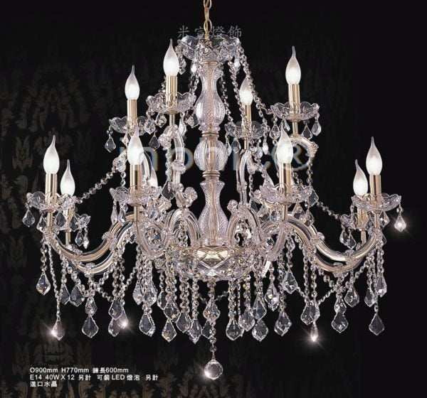 INPHIC-進口水晶水晶燈【12燈】