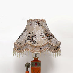 INPHIC-歐式復古布藝檯燈 酒店別墅商務家用仿舊有繩電話