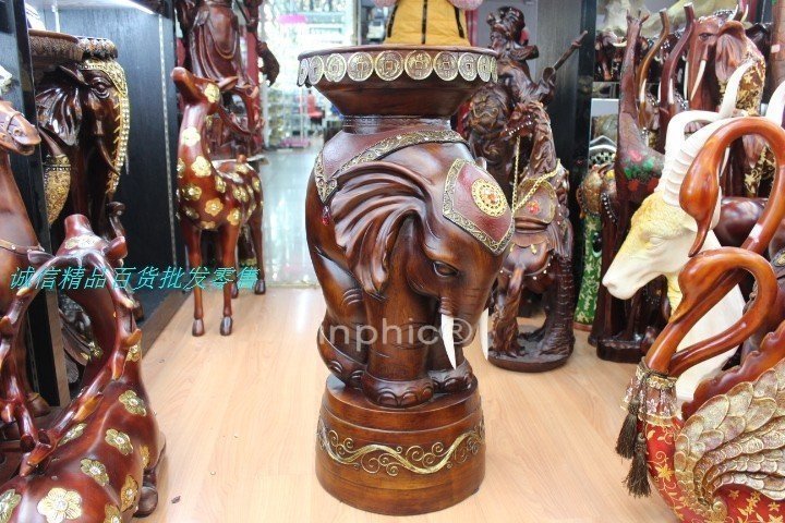 INPHIC-開運 樹脂大象換鞋凳子桌子擺飾仿真動物擺設店鋪專修裝飾品工藝品