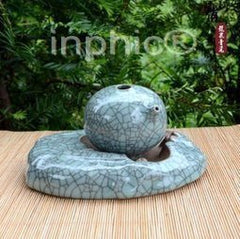 INPHIC-龍泉青瓷文房四寶套裝 水滴 硯臺 哥窯 書房擺設 收藏