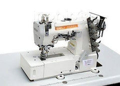 INPHIC-全新5線3針三本車 滾領車 下擺車車縫機