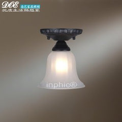 INPHIC-歐式吸頂燈陽檯燈創意簡約美式鄉村鐵藝燈具過道玄關燈飾