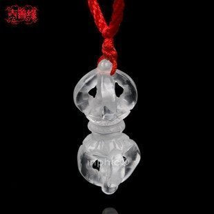 INPHIC-天然白水晶金剛杵吊墜 避邪化煞保平安