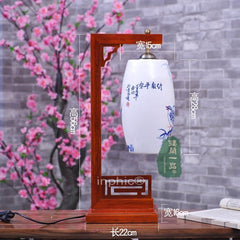 INPHIC-景德鎮陶瓷燈具 青花竹報平安 客廳燈 臥室燈 婚房裝飾燈 L003