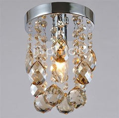 INPHIC-夏明歐式干邑色K9門廳走廊客廳臥室過道水晶燈飾燈具 吸頂燈