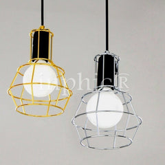 INPHIC-工業風復古吊燈北歐風格創意燈美式鄉村吊燈吧檯燈 餐廳燈具 銀色