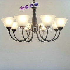 INPHIC-現代吊燈 客廳燈 臥室燈 餐廳燈 八頭燈 田園風格 燈燈飾