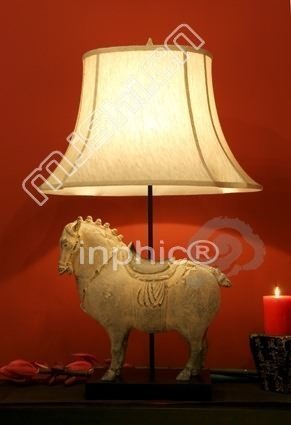 INPHIC-中式 燈具 新古典 復古 客廳書房床頭 現代 檯燈五福馬