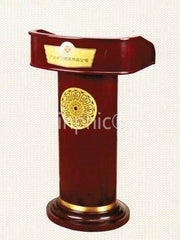 INPHIC-歐式桐木演講臺 諮詢臺 飯店泊車臺 大廳諮詢臺 迎賓臺