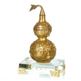 INPHIC-5純銅開蓋葫蘆擺件招財避邪家居工藝品裝飾擺設