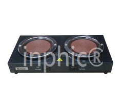 INPHIC-美式咖啡爐 雙煲型咖啡爐 保溫加熱雙連咖啡爐3301D