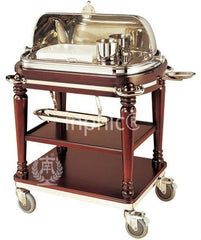 INPHIC-華長形燒牛肉車高檔餐用手推車送餐車餐廳服務車