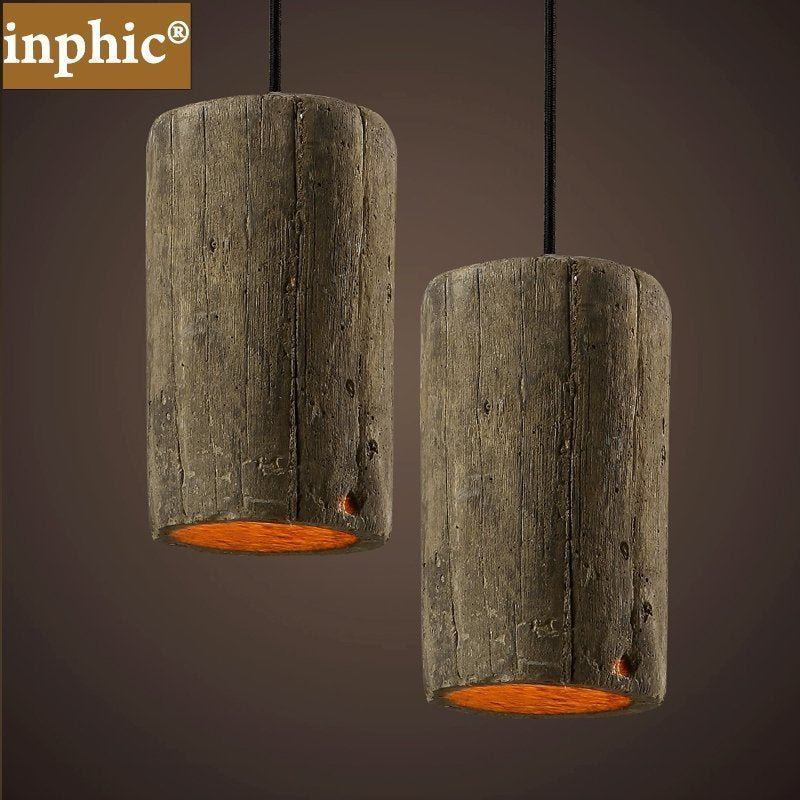 INPHIC-餐廳吊燈復古懷舊走道走廊酒吧吊燈 個性創意做舊工業風定制燈具