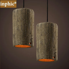 INPHIC-餐廳吊燈復古懷舊走道走廊酒吧吊燈 個性創意做舊工業風定制燈具