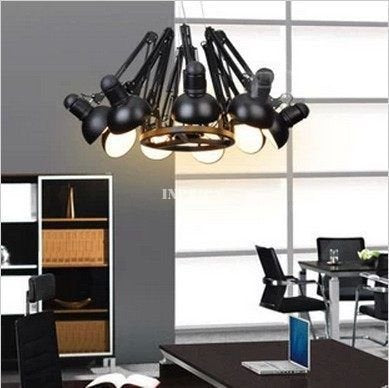INPHIC-燈飾 Ron Gilad Dear Ingo蜘蛛燈辦公室伸縮燈創意客廳吊燈 9頭
