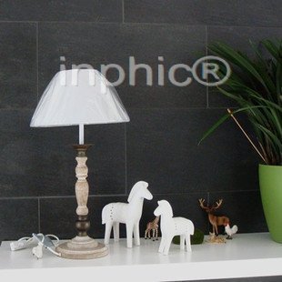 INPHIC-實木檯燈 臥室 床頭 簡約 歐式 現代美式 田園 裝飾檯燈