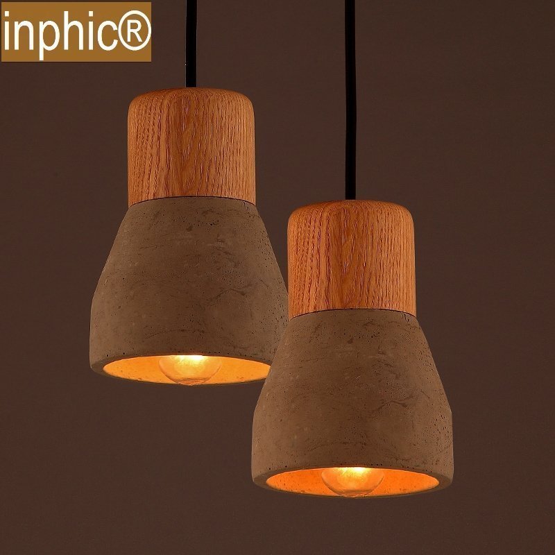 INPHIC-loft藝術吊燈簡約創意個性餐廳吧臺咖啡店復古水泥吊燈