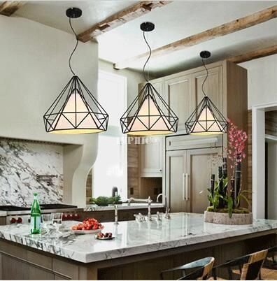 INPHIC-美式鄉村復古鑽石吊燈現代簡約客廳臥室燈飾餐廳燈創意工程燈50cm