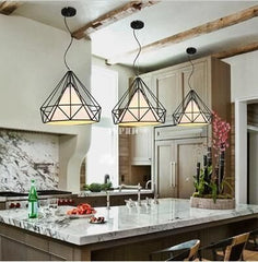 INPHIC-美式鄉村復古鑽石吊燈現代簡約客廳臥室燈飾餐廳燈創意工程燈50cm