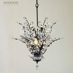 INPHIC-美式鄉村奢華水晶餐廳臥室樓梯餐桌鐵藝水晶吊燈