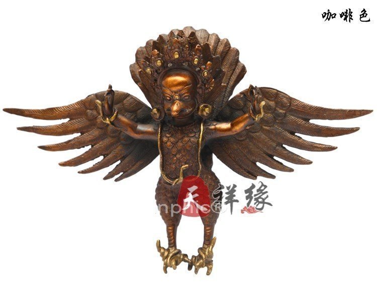 INPHIC-宗教 開光純銅鳥雷震子大展鴻途事業蒸蒸日上純銅大鵬金絲鎮宅避邪