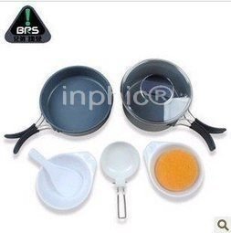 INPHIC-戶外多功能 露營不粘套鍋 適合1-2人 便攜野餐炊鍋具