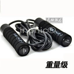 INPHIC-加重可調長短 專業負重健身房跳繩