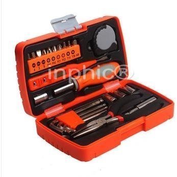 INPHIC-商用 營業 25件迷你型五金工具套裝 工具箱家用五金 家用工具箱