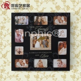 INPHIC-組合相框牆 創意照片牆 歐式畫框相架壁掛相冊複古樹脂