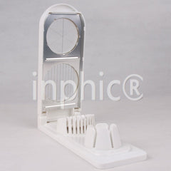 INPHIC-多功能切蛋器 不鏽鋼二合一皮蛋切片器 切皮蛋花式分蛋器