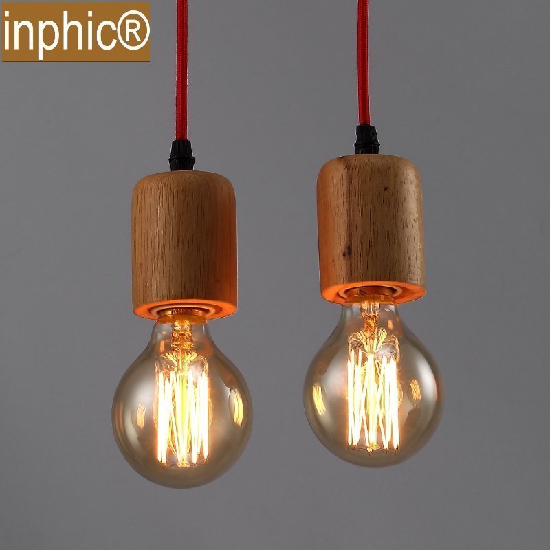 INPHIC-設計藝術創意個性燈具餐廳客廳臥室簡約木藝吊燈