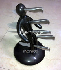 INPHIC-最新創意家居時尚生活 人型刀架 搞怪塑膠刀架