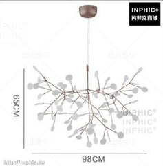 INPHIC-螢火蟲吊燈餐廳後現代咖啡廳客廳北歐裝潢燈具-直徑98cm