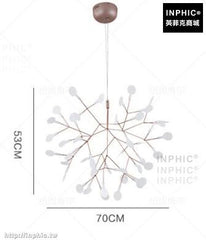 INPHIC-咖啡廳後現代餐廳客廳螢火蟲吊燈燈具北歐裝潢-直徑75cm