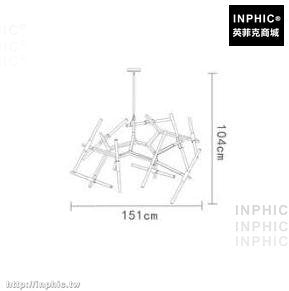 INPHIC-北歐客廳後現代餐廳簡約燈具餐桌樹枝吊燈-20燈