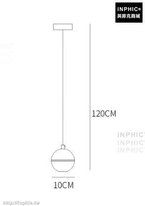 INPHIC-吊燈客廳簡約餐廳水晶球吊燈玻璃球燈現代LED燈-單燈