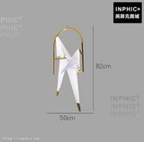 INPHIC-臥室客廳造型燈具LED燈北歐吊燈千紙鶴簡約後現代書房-2燈