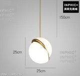 INPHIC-吧台餐廳餐廳燈具北歐簡約床頭燈現代室內裝潢臥室吊燈-單燈小款