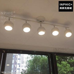 INPHIC-LED北歐吸頂燈衣櫥玄關餐廳書房吸頂燈簡約吧台現代-2燈黑白兩色可選