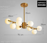 INPHIC-美式復古吸頂燈吊燈餐廳客廳臥室後現代簡約-吊燈款10燈