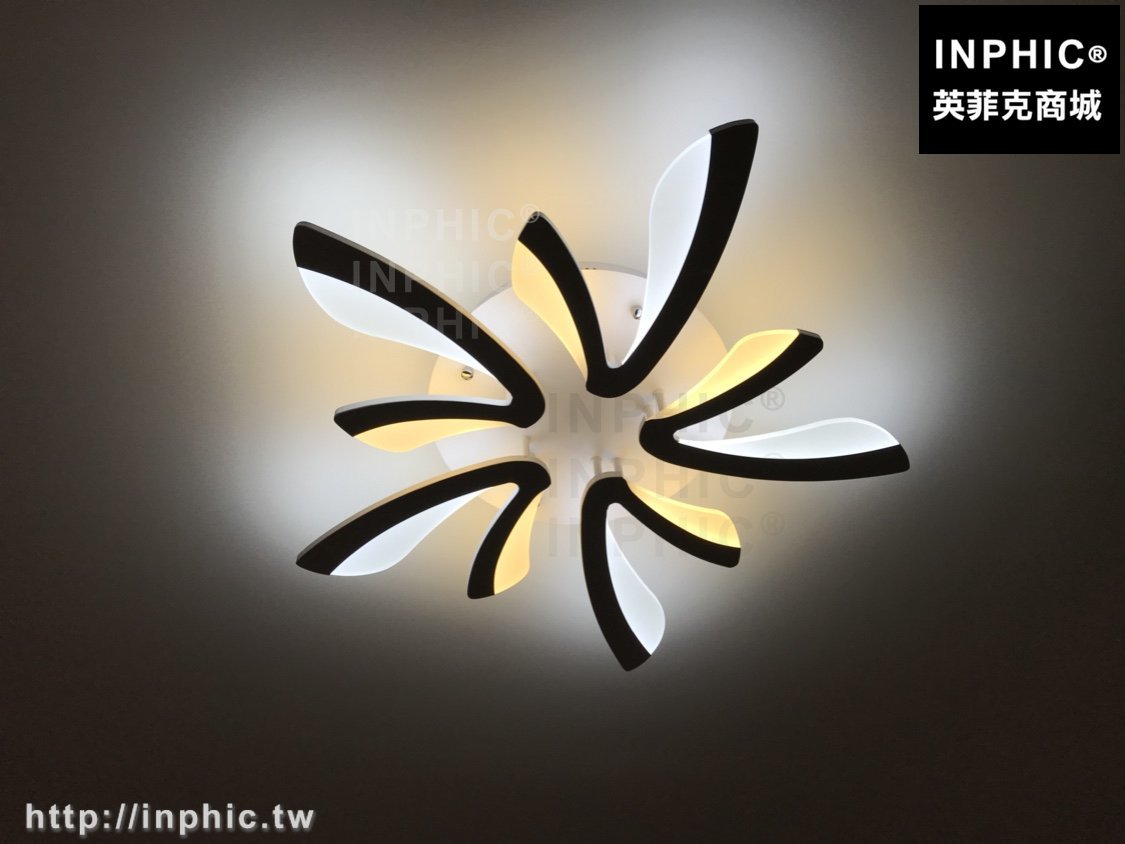 INPHIC-幾何LED吸頂燈燈具餐廳臥室燈客廳LED燈現代北歐書房簡約-5燈