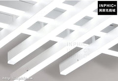 INPHIC-LED吸頂燈簡約臥室燈後現代LED燈客廳燈燈具北歐長方形幾何-4+4燈大款