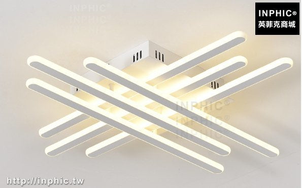 INPHIC-餐廳幾何後現代led吸頂燈具北歐簡約LED燈臥室藝術客廳-3+3燈