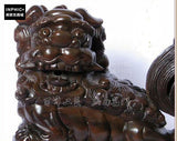 INPHIC-紅木工藝品 獅子香薰爐 香爐香具 風水擺設 大款香盒 獅子-B款