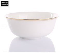 INPHIC-骨瓷6吋碗湯麵碗沙拉碗湯碗冷面碗大碗陶瓷碗飯店餐具