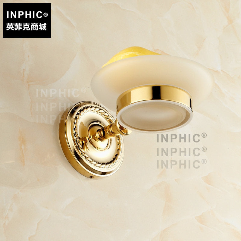 INPHIC-歐式全銅衛浴五金壁掛擺飾 金色肥皂盒 肥皂盒 肥皂盒 香皂架
